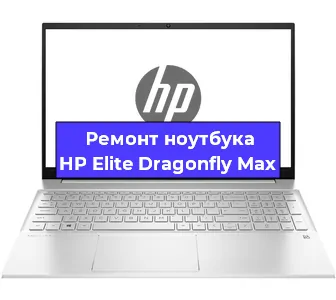 Чистка от пыли и замена термопасты на ноутбуке HP Elite Dragonfly Max в Краснодаре